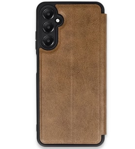 Newface Samsung Galaxy A35 5G Kılıf Flip Cover - Taba