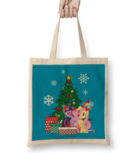 My Little Pony Around The Christmas Tree Bez Çanta Uzun Saplı