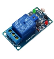 Arduino 5V LDR Röle Kartı Işık Sensörü Kontrollü Tekli Röle Kart