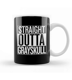 Straight Outta Hill Valley Back to The Future White Kupa Bardak Porselen