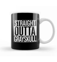 Straight Outta Hill Valley Back to The Future White Kupa Bardak Porselen