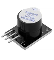 Aktif Buzzer Ses Modülü Arduino 5VDC 30mA 85Dba 10cm