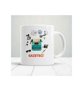 Kişiye Özel Gazeteci Baskılı Kupa