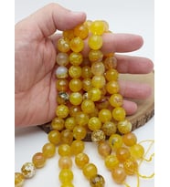 Akik Taşı Faset Kesim Dizi 14mm (62188)