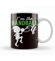 Handball Elf Handballer Ball Sports Coach Team Trainer Game Kupa Bardak Porselen