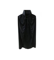 Sİyah Yakalı Pelerin - Vampir Pelerin - Dracula Pelerin 90 cm