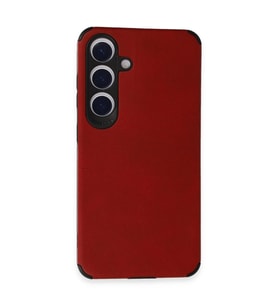 Samsung Galaxy S24 Kılıf Loop Deri Silikon - Kırmızı