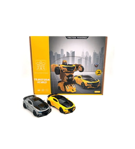 Transformers Dönüşebilen Araba - Mavi Su Dünyası (Çok Renkli)