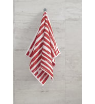 50x90 Rod İplik Boyalı Jakarlı Bukle Pamuklu El Yüz Baş Havlusu (Çok Renkli)
