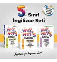 WHY NOT 5.SINIF İNGİLİZCE SETİ (PRACTICE + TEST + VOCABULARY BOOK)