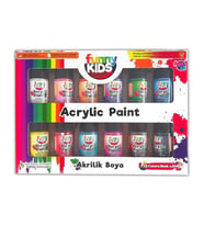 Funny Kids Akrilik Boya Seti 12x20 ml