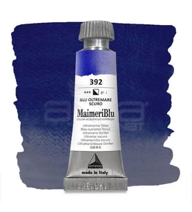 Maimeri Blu Tüp Sulu Boya 12 ml S1 No:392 Ultramarine Deep