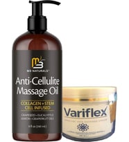 Anti-Cellulite Massage Oil 240 ml + Variflex Bacak Bakım 100 ml Krem