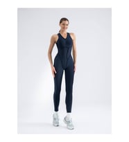 Sculpt Line Askılı Spor Tayt Tulum