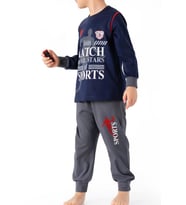 DoReMi Erkek Çocuk Pijama Takımı-705 (Lacivert)