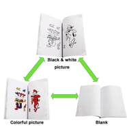 Sihirli Defter Sihirli Kitap İlizyon Oyunu Sihirli Oyun Defteri 13x10 cm