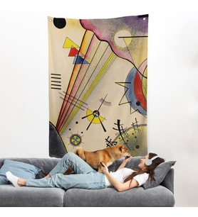 Verbindung Net Bağlantı Duvar Örtüsü Wassily Kandinsky-7488