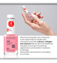 SOS Special Aid Kalsiyum ve Vitamin İçeren Tırnak Güçlendirici Bakım, 12 ml