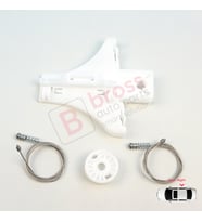 VW Tiguan MK1 5N 2007-2018 5-Kapı SUV 5N0839462 İçin Arka Sağ Kapı Cam Kriko Tamir Seti