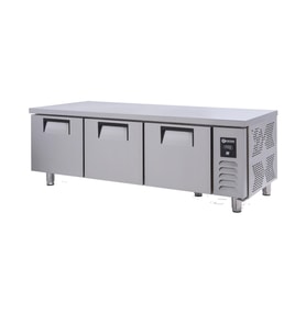 Iceinox Pişirici Altı Buzdolabı 280 Lt 3 Kapılı (Gri)