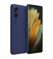 Samsung Galaxy S25 Edge First Silikon - Lacivert