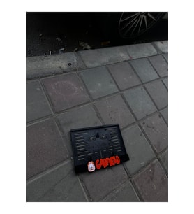 GARFIELD 1. KALİTE MOTOR pleksi plakalık