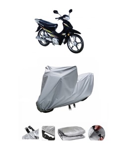Bisan Motocup 100  Gri Motosiklet Brandası ARKA ÇANTA UYUMLU DEĞİLDİR