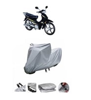 Bisan Motocup 100  Gri Motosiklet Brandası ARKA ÇANTA UYUMLU DEĞİLDİR