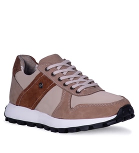 Pierre Cardin 4K 70614 Mevsimlik Casual Erkek Deri Ayakkabı (Vizon)