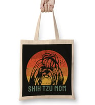 Shih Tzu - Shih Tzu Mom Bez Çanta Uzun Saplı