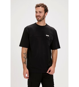 BAD BEAR Clifford Night Men's T-Shirt (Siyah)