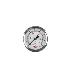 0-60 Bar Ø63 Mm Arkadan Bağlantılı Kuru Tip Manometre