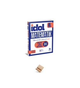 İdol 8. Sınıf 2027 LGS Konu Özetli Matematik Etkinlikli Soru Bankası + Telefon Standı