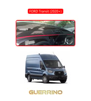 FORD Transit 2020+TORPİDO KORUMA HALISI KIRMIZI KENAR