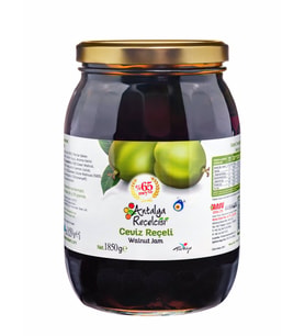 Antalya Reçelcisi Yeşil Ceviz Reçeli 1850g