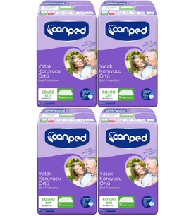 Canped Hasta Yatak Koruyucu Örtü 60*90CM 40 Adet (4PK*10)
