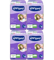 Canped Hasta Yatak Koruyucu Örtü 60*90CM 40 Adet (4PK*10)