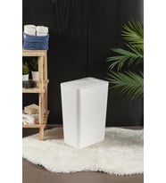 Perotti Beyaz Molly White 8 Litre Click Çöp Kovası