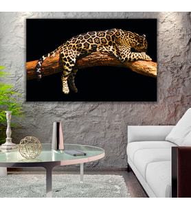 Leopar Kanvas Tablo