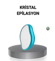 Mey İthalat® Kristal Tüy Alıcı Epilatör Kremsiz Kullanım Yüz Vücut İçin