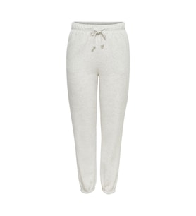 Only Comfy Kadın Lastikli Paça Pamuklu Eşofman Altı- 15236619-Oatmeal (Ekru)