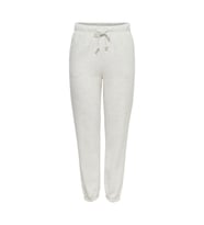 Only Comfy Kadın Lastikli Paça Pamuklu Eşofman Altı- 15236619-Oatmeal (Ekru)