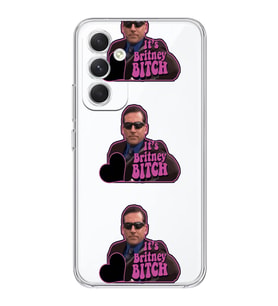 Samsung Galaxy A25 Uyumlu Michael Scott The Office Tasarımlı Şeffaf Telefon Kılıfı