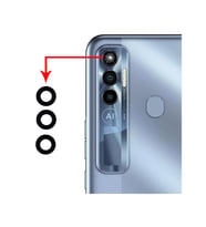 Tecno Spark 7 Pro İle Uyumlu Kamera Cam Set KF8