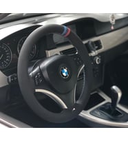 BMW 5 SERİSİ M YÜZÜK M DİKİŞ ALCANTARA NUBUK DERİ DİREKSİYON KILIFI