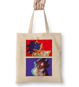 Sonic The Hegdehog Letters Bez Çanta Uzun Saplı