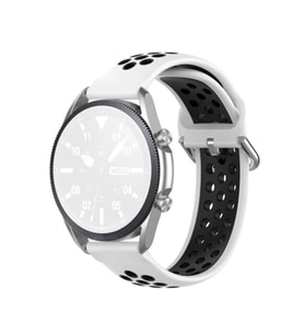 20MM Kordon Kayış Gear S2R600 Watch S4 42mmHuawei Watch Gt20MM Kordon Kayış-(577 - LOHO2549-916 (Siyah-Mavi)
