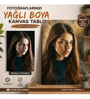 Yağlıboya kanvas tablo 50x70