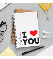 I Love You Defteri Kişiye Özel
