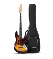 Donner DJB-510D JB-Style Sunburst Bas Gitar